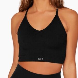 SET Active Dark Brown Workout Top